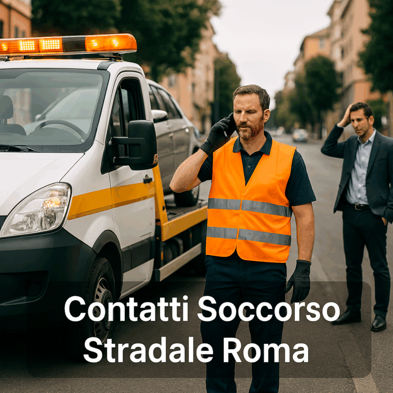 Soccorso stradale Roma contatti